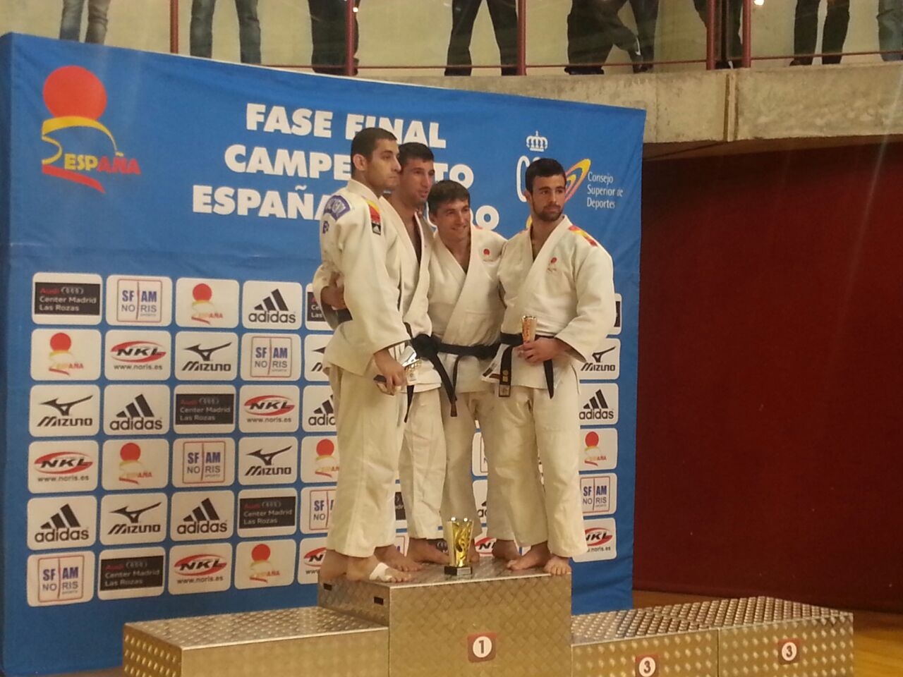 Oro y 2 Bronces para los Navarros en el Campeonato de España de Judo Absoluto. MAS FOTOS.